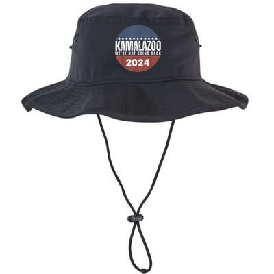 Kamalazoo WeRe Not Going Back Kamala Harris 2024 Legacy Cool Fit Booney Bucket Hat