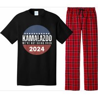 Kamalazoo WeRe Not Going Back Kamala Harris 2024 Pajama Set