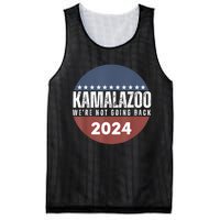 Kamalazoo WeRe Not Going Back Kamala Harris 2024 Mesh Reversible Basketball Jersey Tank