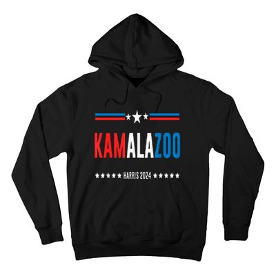 Kamalazoo WeRe Not Going Back Kamala Harris 2024 Hoodie