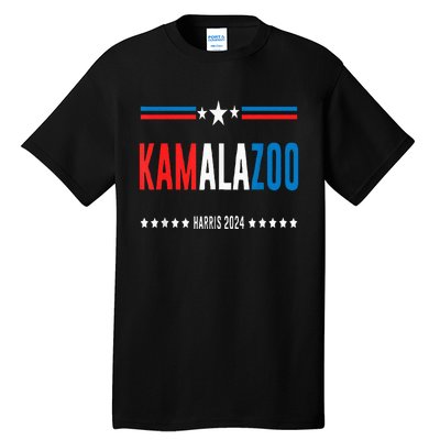 Kamalazoo WeRe Not Going Back Kamala Harris 2024 Tall T-Shirt