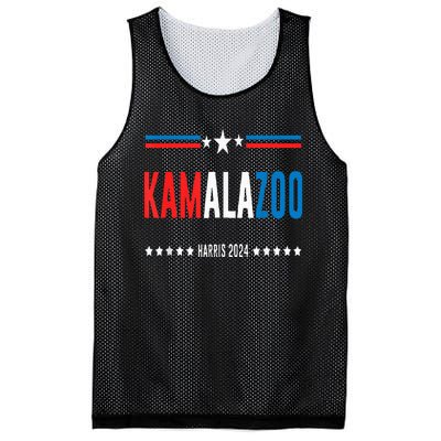 Kamalazoo WeRe Not Going Back Kamala Harris 2024 Mesh Reversible Basketball Jersey Tank