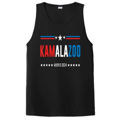 Kamalazoo WeRe Not Going Back Kamala Harris 2024 PosiCharge Competitor Tank