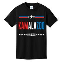 Kamalazoo WeRe Not Going Back Kamala Harris 2024 Kids T-Shirt