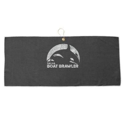 Killer Whale Orca This Is Orcaward Large Microfiber Waffle Golf Towel