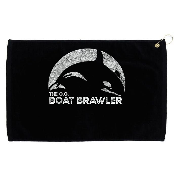 Killer Whale Orca This Is Orcaward Grommeted Golf Towel