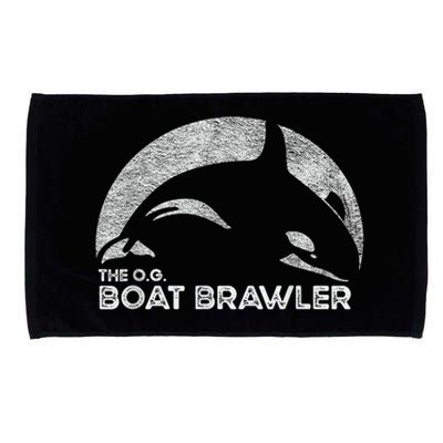 Killer Whale Orca This Is Orcaward Microfiber Hand Towel