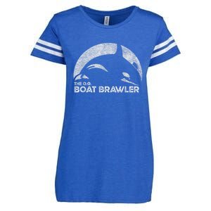 Killer Whale Orca This Is Orcaward Enza Ladies Jersey Football T-Shirt