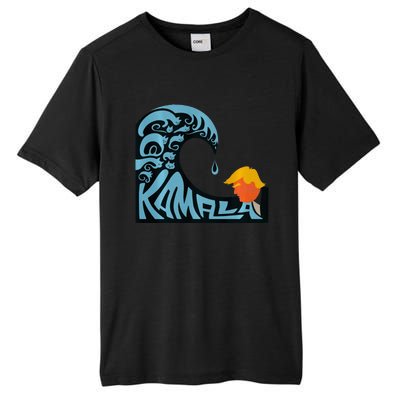 KamalaS Wave Of Hope Overtakes TrumpS Fear Tall Fusion ChromaSoft Performance T-Shirt