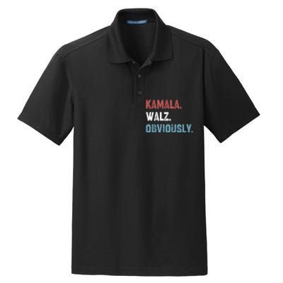 Kamala Walz Obviously 2024 Harris Waltz 2024 Election Dry Zone Grid Polo