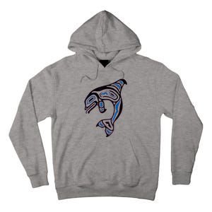 Killer Whale Orca Pacific NW Native American Indian Tall Hoodie