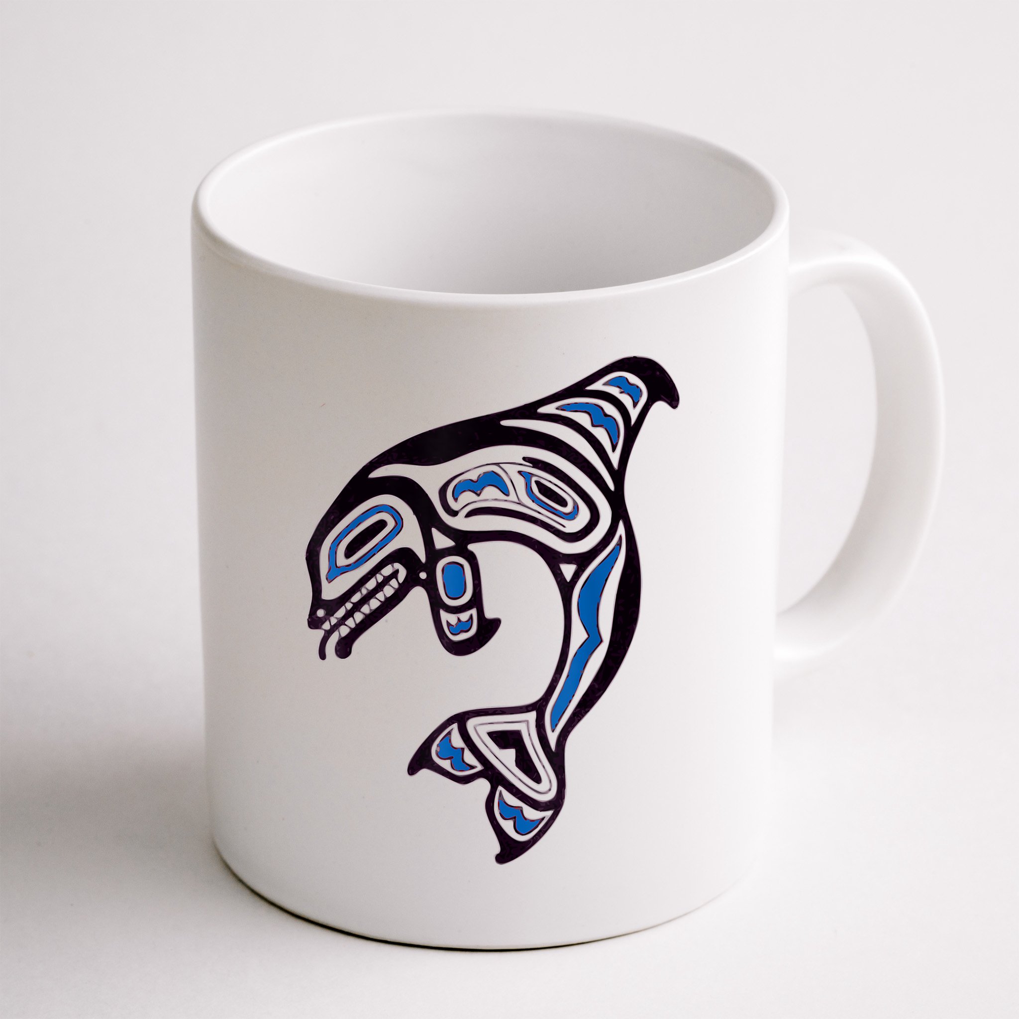Killer Whale Orca Pacific NW Native American Indian Mug