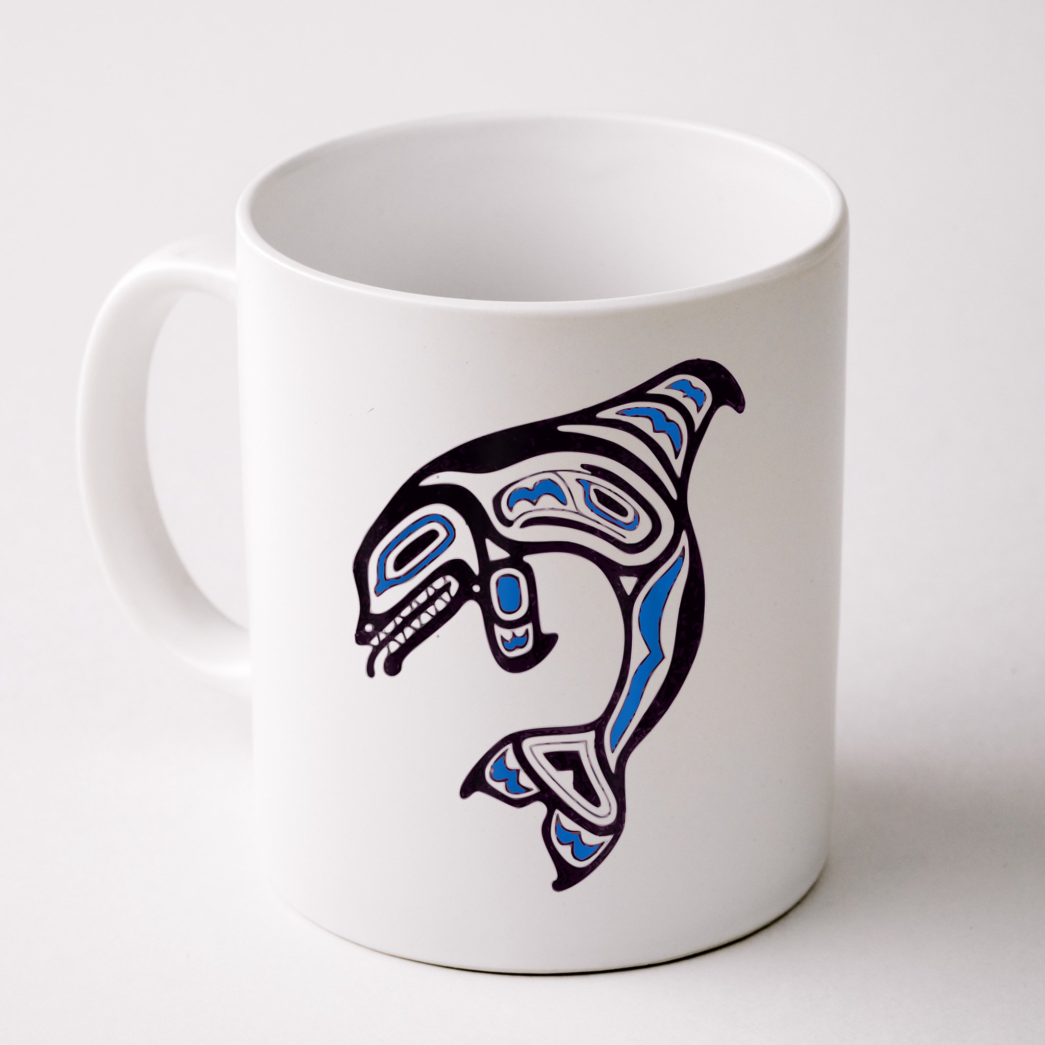 Killer Whale Orca Pacific NW Native American Indian Mug