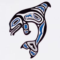 Killer Whale Orca Pacific NW Native American Indian Mug