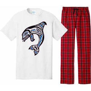 Killer Whale Orca Pacific NW Native American Indian Pajama Set