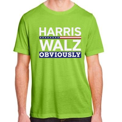 Kamala Walz Obviously 2024 Harris Waltz 2024 Election Adult ChromaSoft Performance T-Shirt