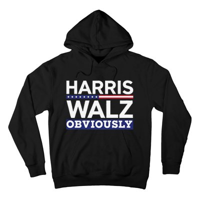 Kamala Walz Obviously 2024 Harris Waltz 2024 Election Hoodie