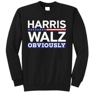 Kamala Walz Obviously 2024 Harris Waltz 2024 Election Sweatshirt