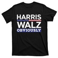 Kamala Walz Obviously 2024 Harris Waltz 2024 Election T-Shirt