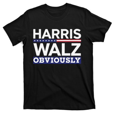 Kamala Walz Obviously 2024 Harris Waltz 2024 Election T-Shirt