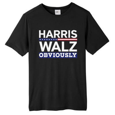 Kamala Walz Obviously 2024 Harris Waltz 2024 Election Tall Fusion ChromaSoft Performance T-Shirt