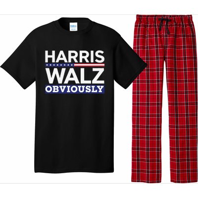 Kamala Walz Obviously 2024 Harris Waltz 2024 Election Pajama Set