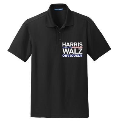 Kamala Walz Obviously 2024 Harris Waltz 2024 Election Dry Zone Grid Polo