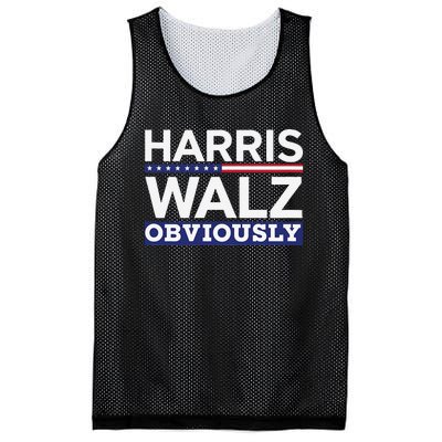 Kamala Walz Obviously 2024 Harris Waltz 2024 Election Mesh Reversible Basketball Jersey Tank