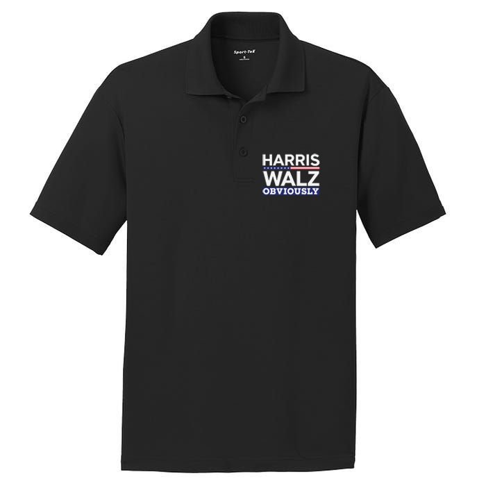 Kamala Walz Obviously 2024 Harris Waltz 2024 Election PosiCharge RacerMesh Polo