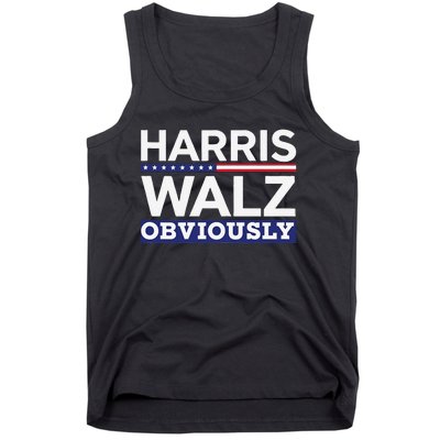 Kamala Walz Obviously 2024 Harris Waltz 2024 Election Tank Top