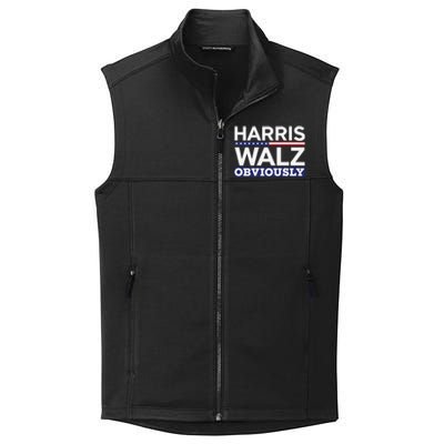 Kamala Walz Obviously 2024 Harris Waltz 2024 Election Collective Smooth Fleece Vest