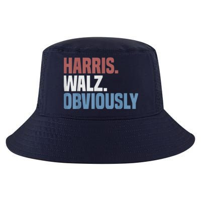 Kamala Walz Obviously 2024 Harris Waltz 2024 Election Cool Comfort Performance Bucket Hat