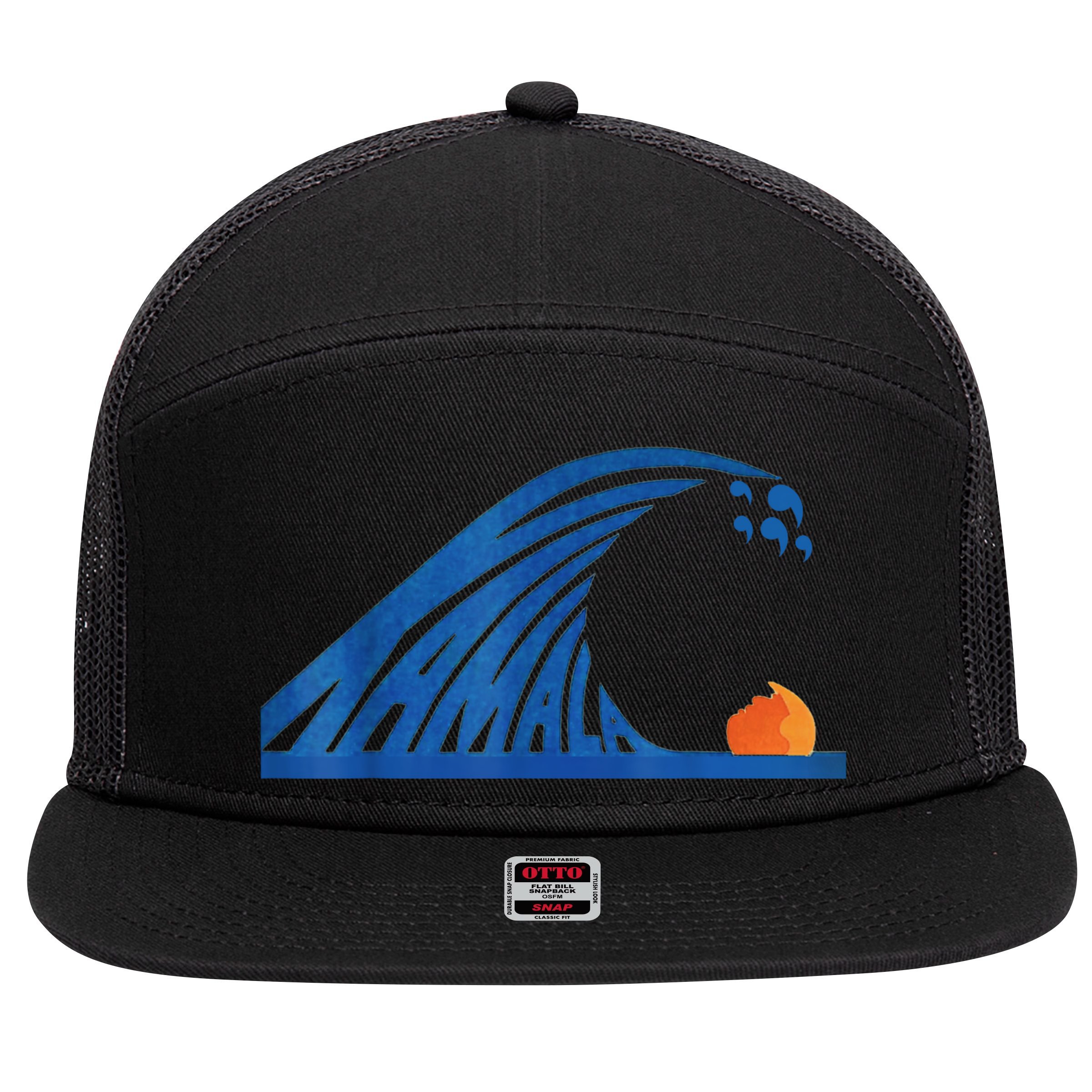 Gary Taxali Kamala Wave 7 Panel Mesh Trucker Snapback Hat
