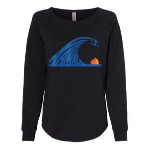 Gary Taxali Kamala Wave Womens California Wash Sweatshirt