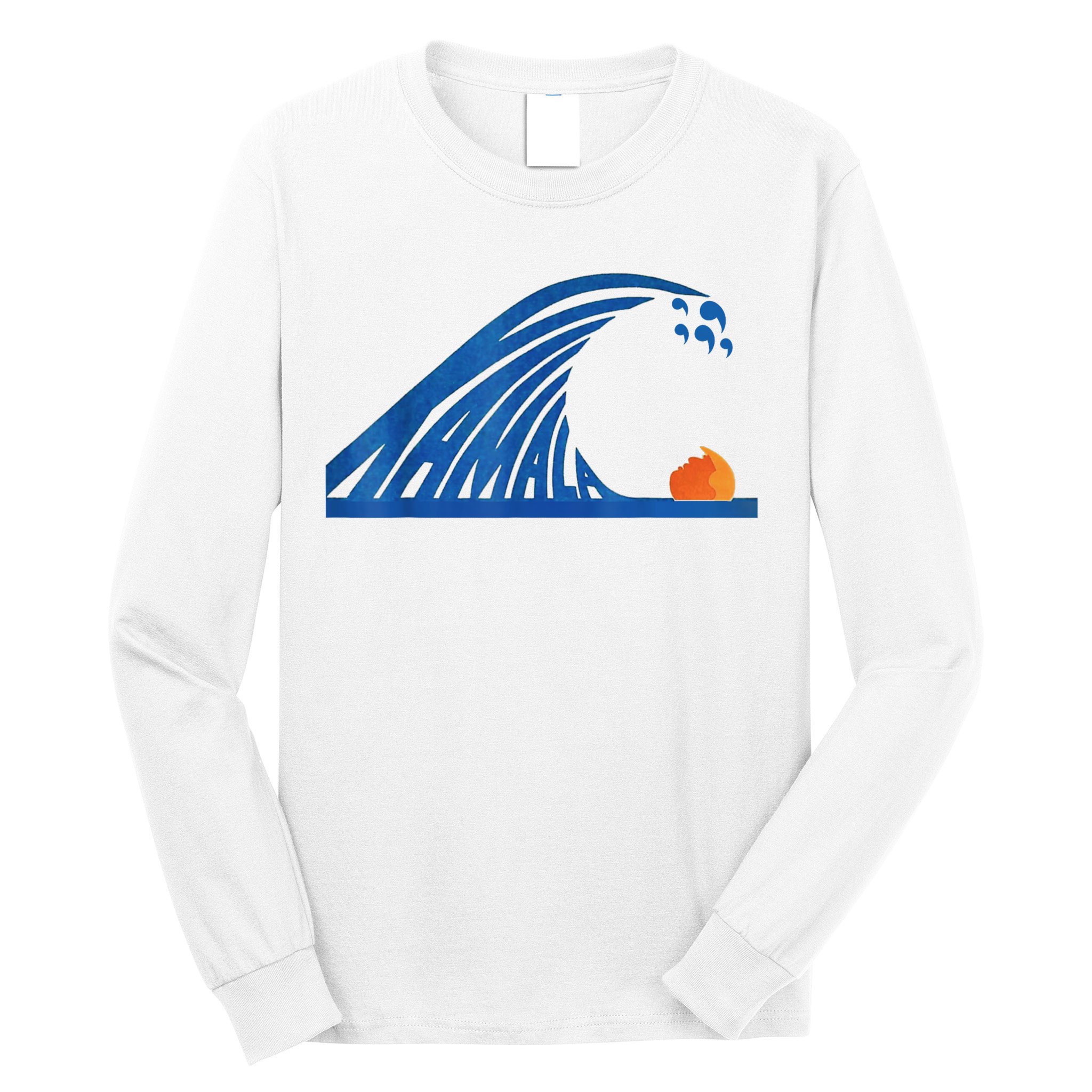 Gary Taxali Kamala Wave Long Sleeve Shirt