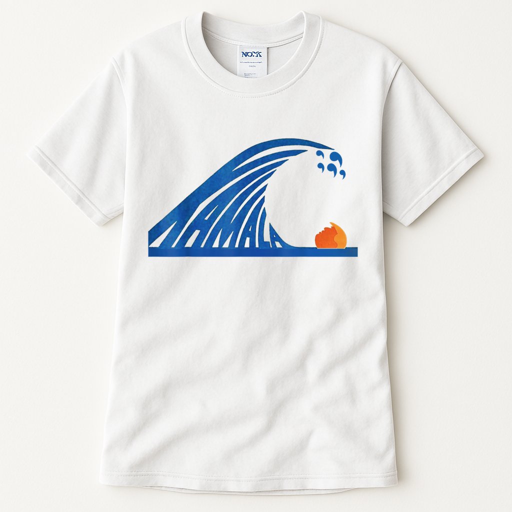 Gary Taxali Kamala Wave Tall T-Shirt