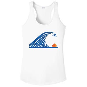 Gary Taxali Kamala Wave Ladies PosiCharge Competitor Racerback Tank