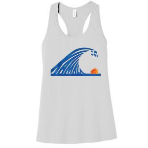 Gary Taxali Kamala Wave Women's Racerback Tank