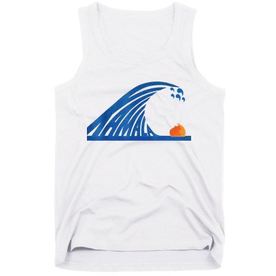 Gary Taxali Kamala Wave Tank Top