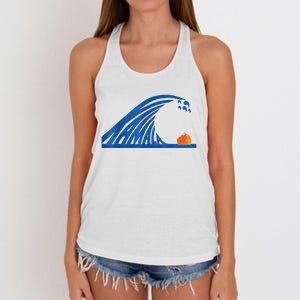 Gary Taxali Kamala Wave Women's Knotted Racerback Tank