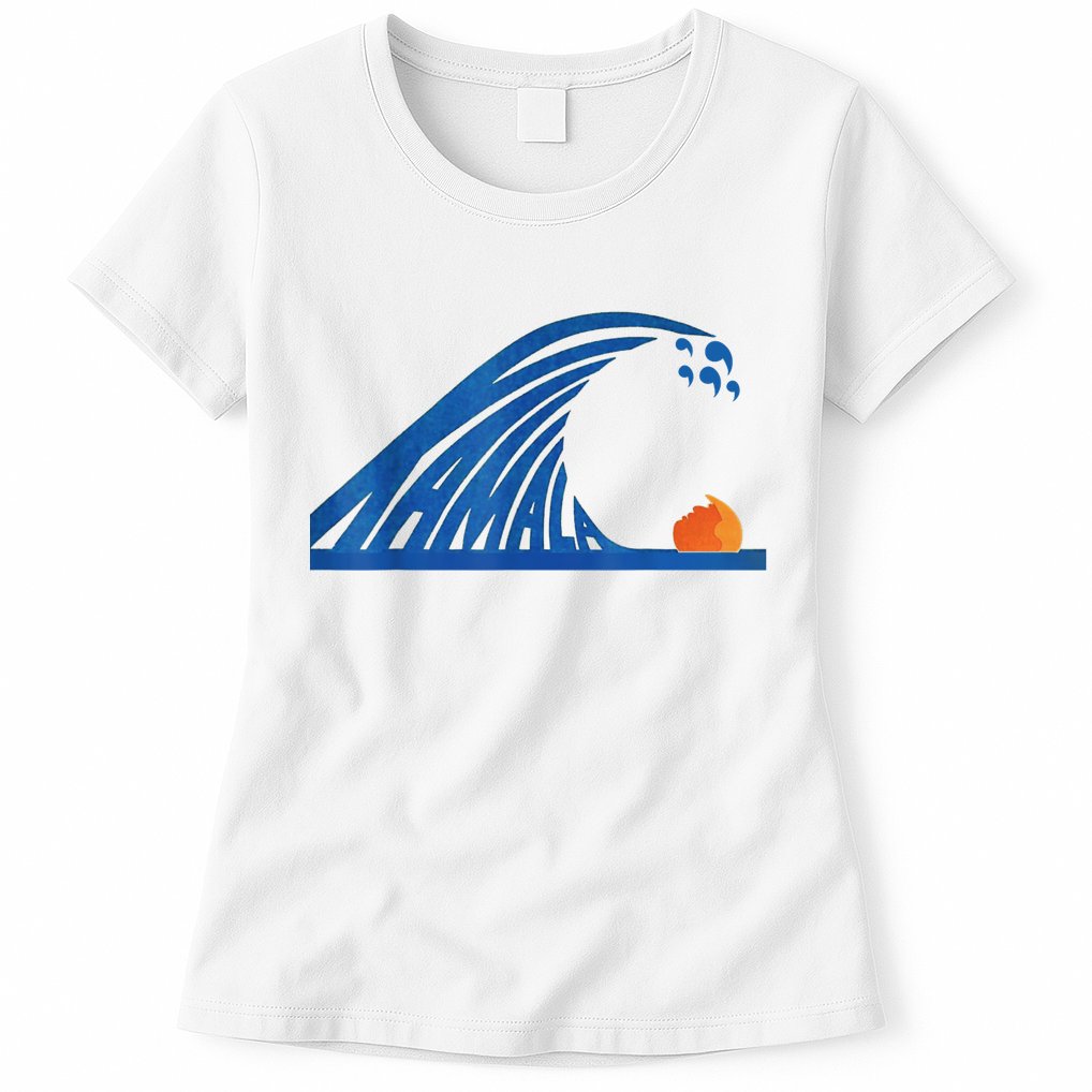Gary Taxali Kamala Wave Womens T-Shirt