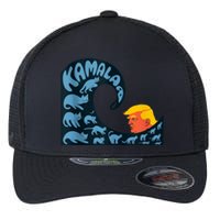 Gary Taxali Kamala Wave Blue Cats Flexfit Unipanel Trucker Cap