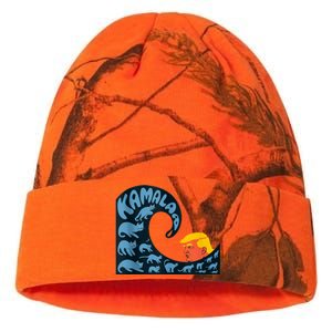 Gary Taxali Kamala Wave Blue Cats Kati Licensed 12" Camo Beanie