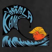 Gary Taxali Kamala Wave 7 Panel Mesh Trucker Snapback Hat