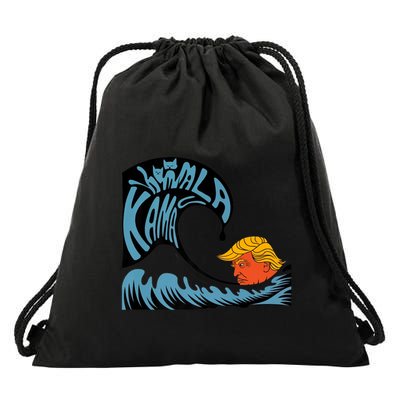 Gary Taxali Kamala Wave Drawstring Bag