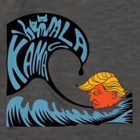 Gary Taxali Kamala Wave Vector Backpack