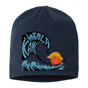 Gary Taxali Kamala Wave Sustainable Beanie