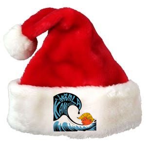 Gary Taxali Kamala Wave Premium Christmas Santa Hat