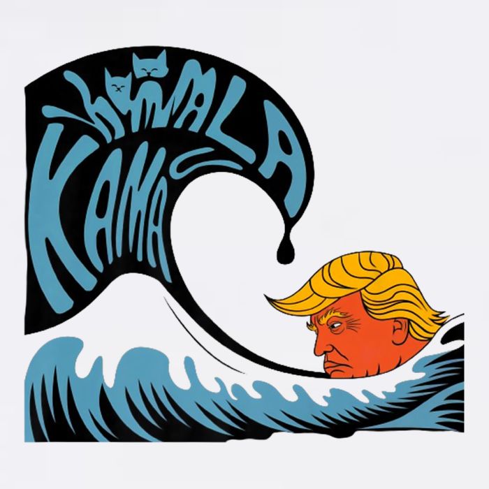 Gary Taxali Kamala Wave Hoodie