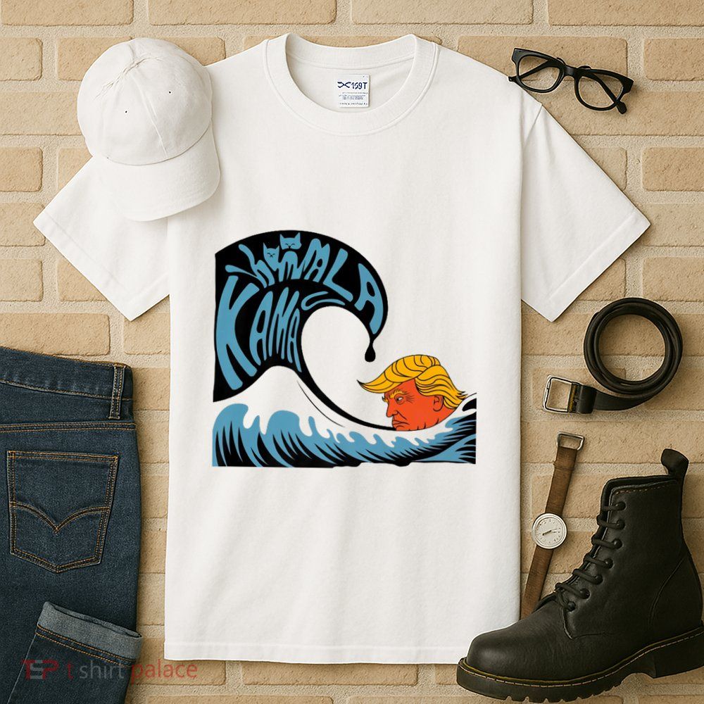 Gary Taxali Kamala Wave Tall T-Shirt